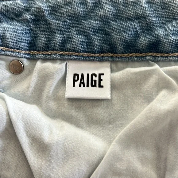 PAIGE Harper Ankle Jeans Kianni Distressed sz 31